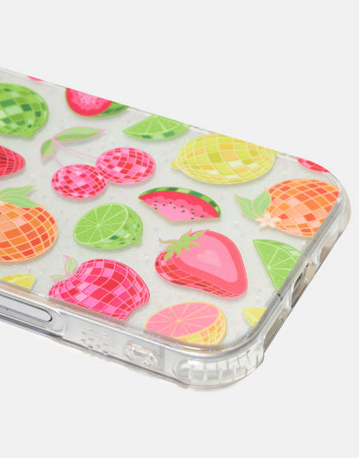 Skinnydip London Disco Fruit Salad Shock Iphone Case In Pink