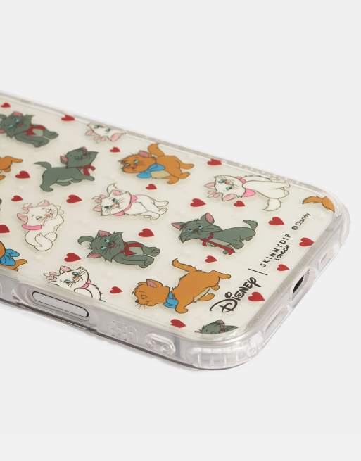 Skinnydip London Disney Aristocats Ditsy Heart Iphone Case In Brown