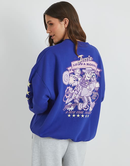 Skinnydip london disney jessie rodeo sweatshirt in blue