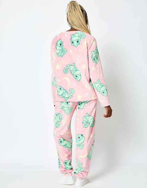 Skinnydip London Disney Pascal Fleece Pyjama Set In Pink