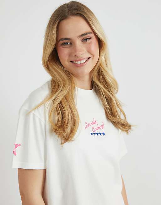 Skinnydip London Disney Toy Story Poster T-shirt In White
