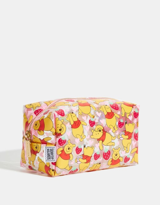 Skinnydip London Disney Winnie The Pooh Strawberry Makeup Bag In Multi