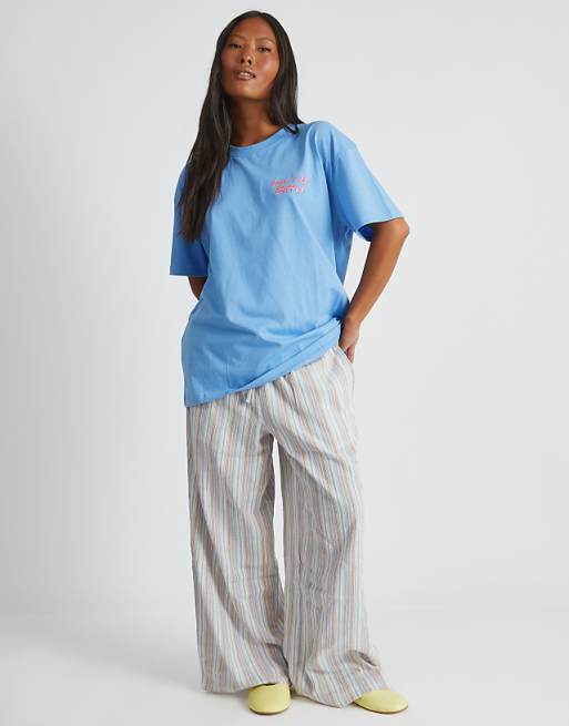 Skinnydip London Dont Be Bitter Blue T-shirt In Blue