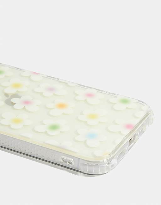 Skinnydip London Gradient Rainbow Daisy Shock IPhone Case