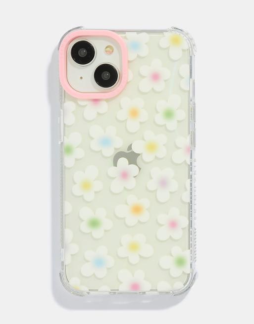 Skinnydip London Gradient Rainbow Daisy Shock iPhone Case