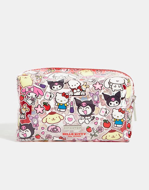Skinnydip london hello kitty and friends makeup bag in multi
