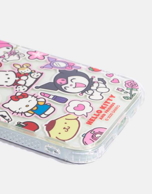 Skinnydip London Hello Kitty And Friends Sticker Iphone Case In Multi