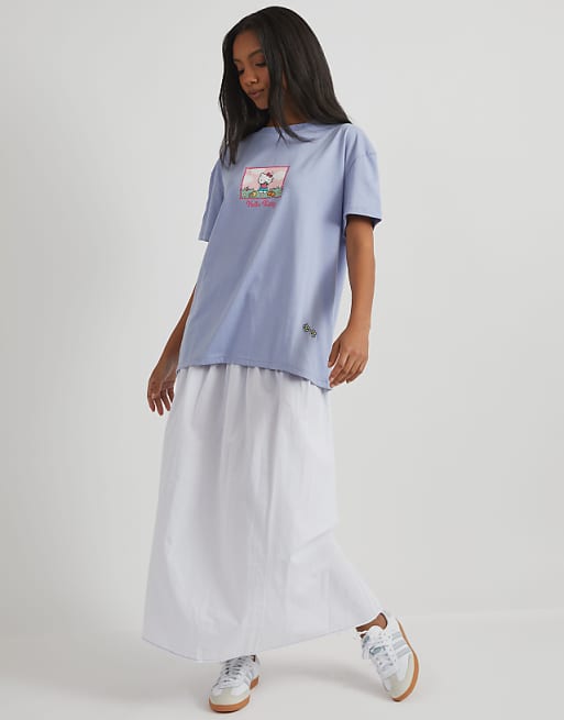 Skinnydip London Hello Kitty Fresh & Delicious T-shirt In Purple