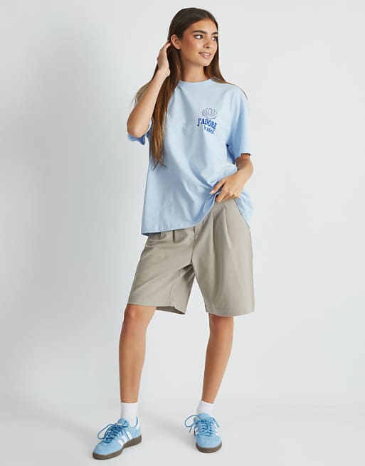 Skinnydip London La Mer T-shirt In Blue