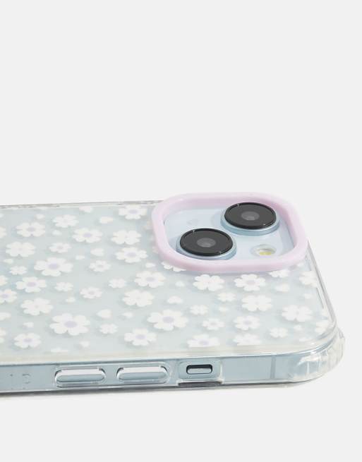 Skinnydip London Lilac Holo Daisy Shock IPhone Case