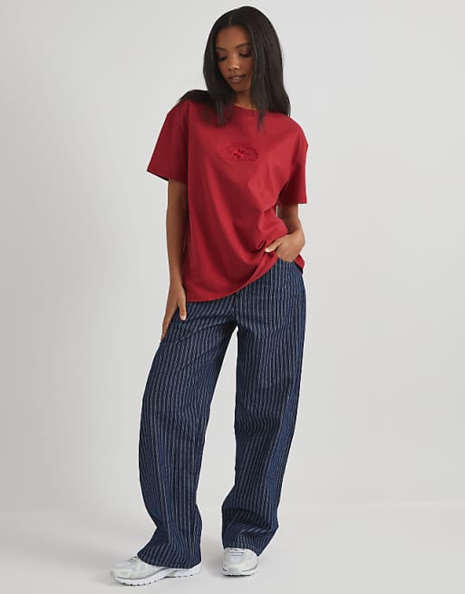 Skinnydip London Mind Your Own Vibe T-shirt In Red