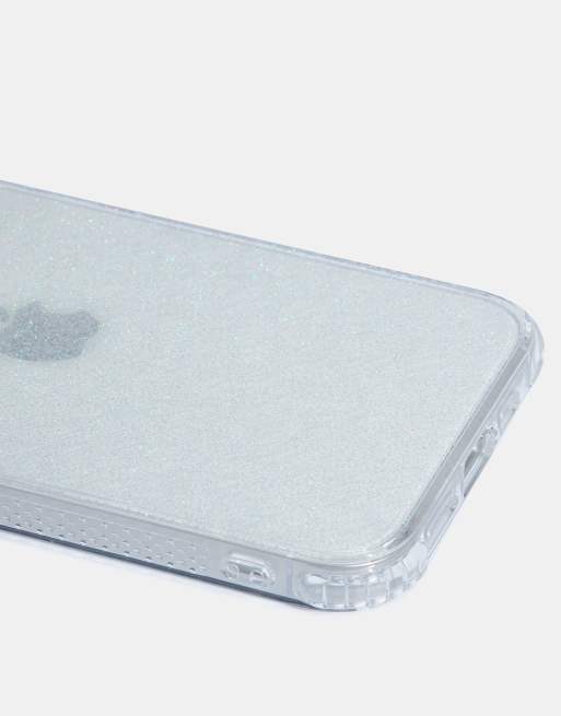Skinnydip London Minimal Glitter Mint Shock Iphone Case In Green