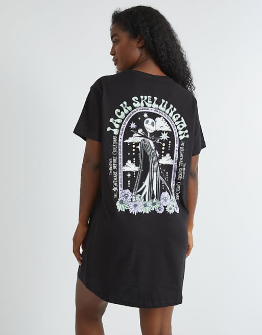Skinnydip london nightmare before christmas night dress in white