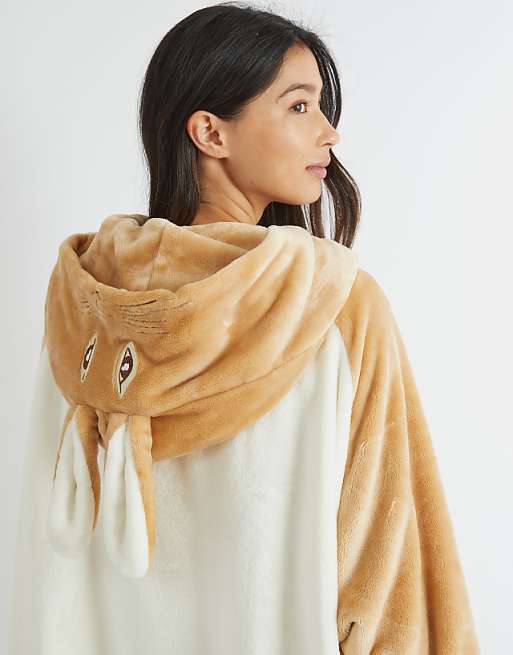 Skinnydip London Peter Rabbit Blanket Hoodie In Multi