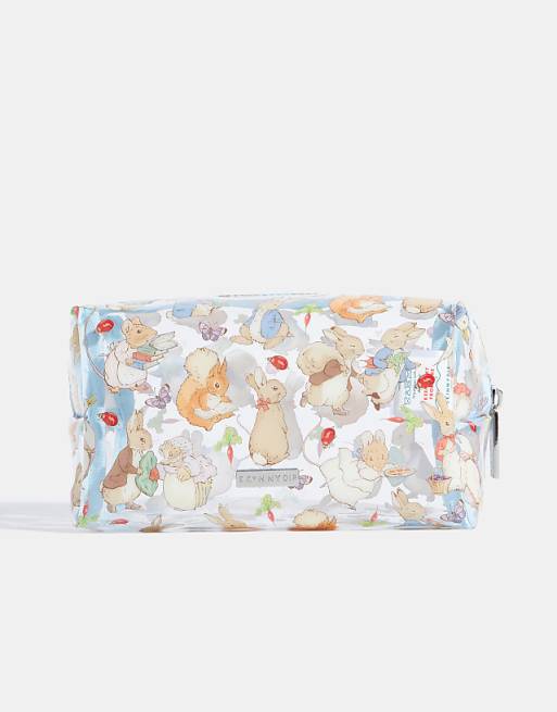 Skinnydip london peter rabbit make up bag in multi