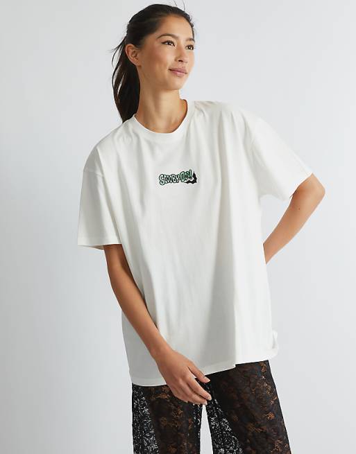 Skinnydip London Scooby-doo Where Are You? Poster T-shirt In White