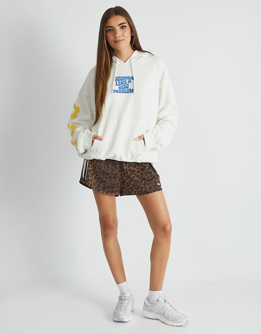 Skinnydip London Sounds Like A You Problem Hoodie In Ecru
