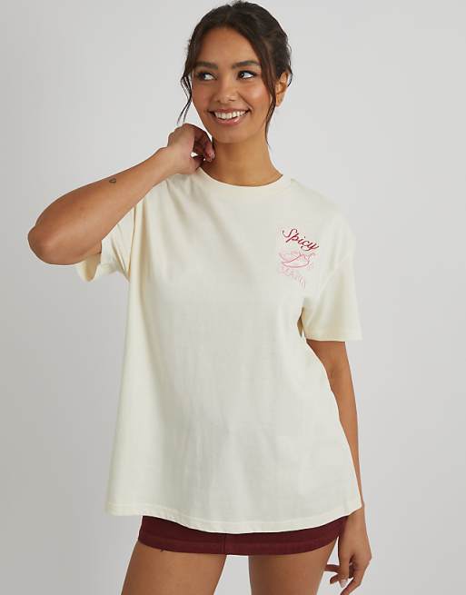 Skinnydip london spicy margs t-shirt in white