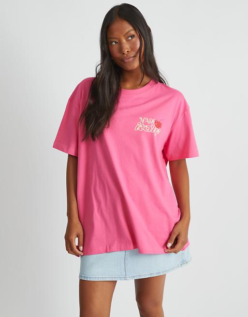 Skinnydip London Summer Spritz T-shirt In Pink