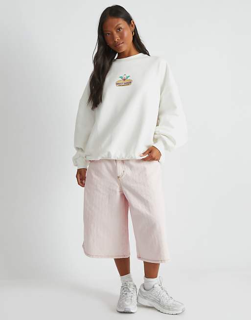 Skinnydip London The Simpsons Krusty Burger Sweatshirt In White