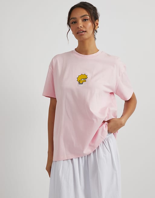 Skinnydip london the simpsons lisa not in the mood t-shirt