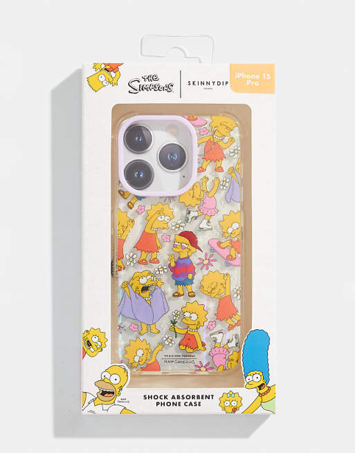 Skinnydip london the simpsons x skinnydip you are lisa iphone case in purple