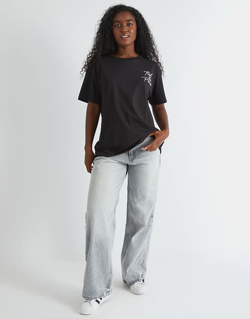 Skinnydip London Trust The Process T-shirt In Black
