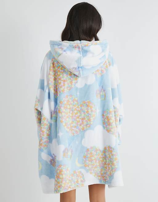 Skinnydip London Up Blanket Hoodie In Blue