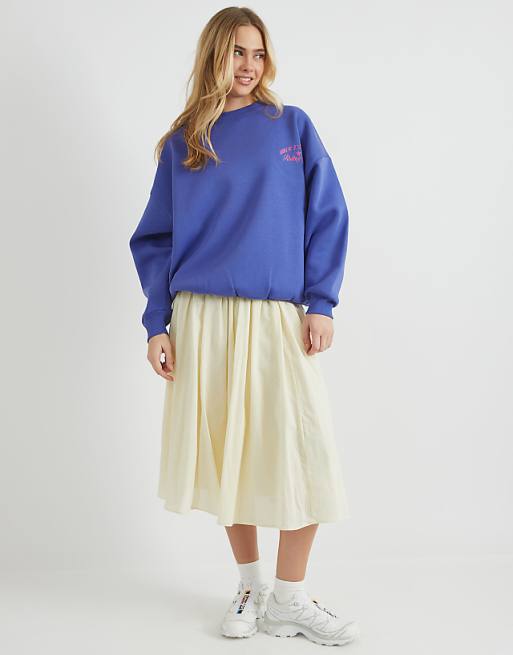 Skinnydip London Wanted Cowboys Sweatshirt In Navy