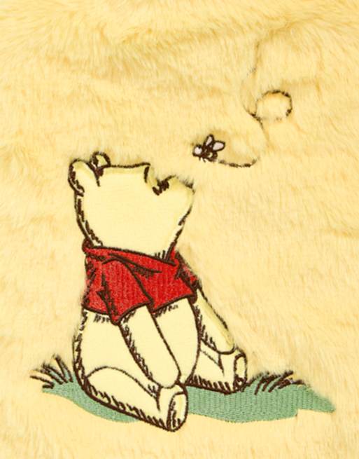 Skinnydip London Winnie The Pooh Hot Water Bottle In Yellow