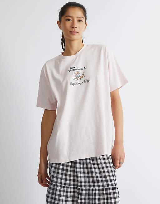Skinnydip London Winnie The Pooh Kanga T-shirt In Pink