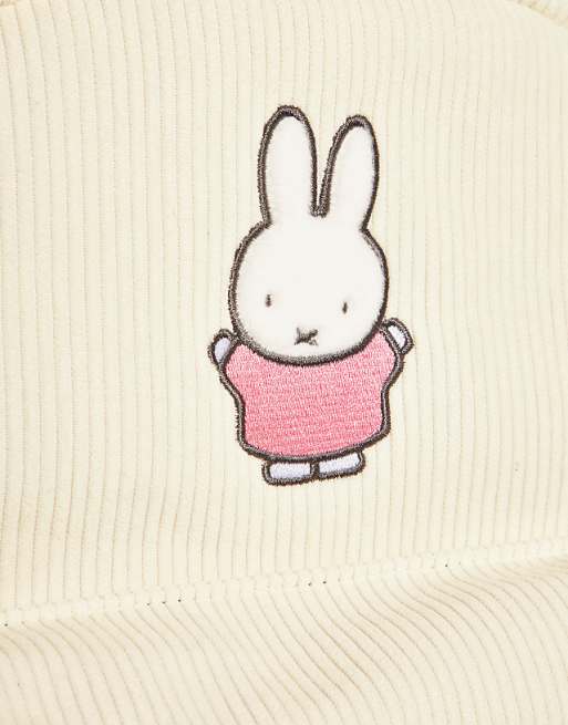 Skinnydip Miffy X Skinnydip Ecru Backpack In White