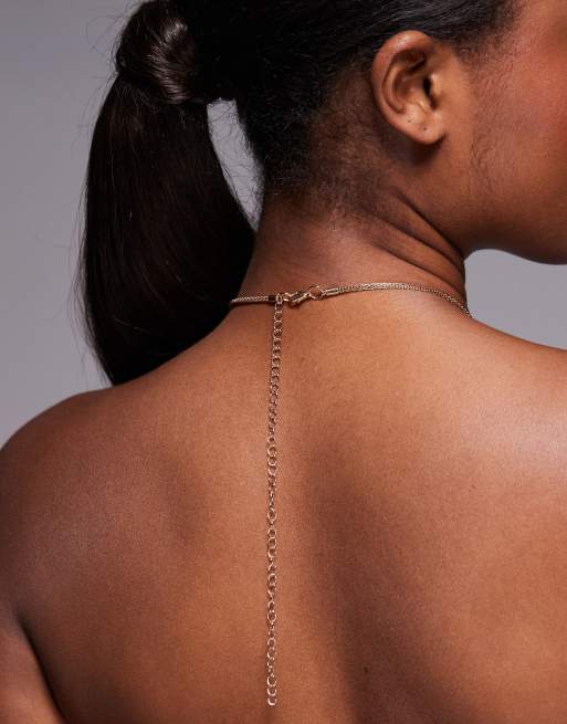 South Beach Faux Shell Pendant Necklace