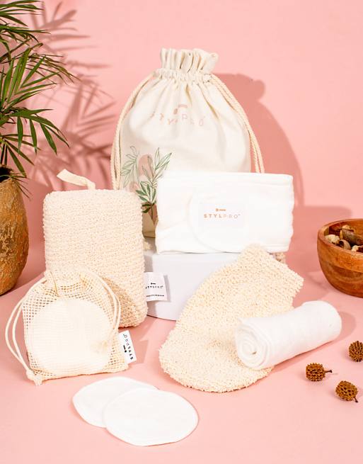 StylPro Bamboo Gift Set In White
