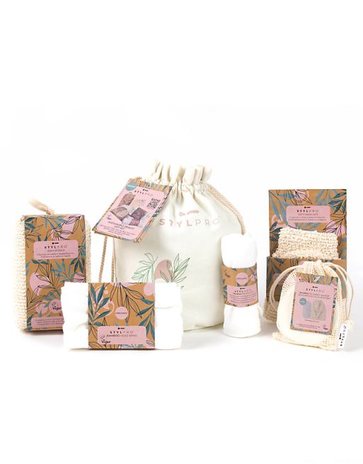 StylPro Bamboo Gift Set in white