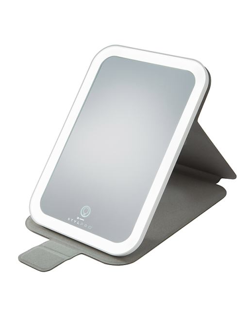 StylPro On Tour Petite LED Travel Mirror In Pink