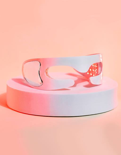 StylPro Radiant Eyes Red LED Light Goggles In White
