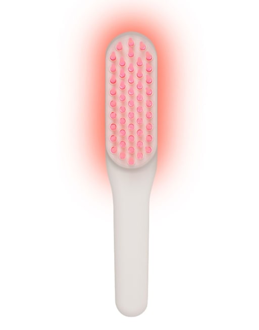 StylPro Stylpro root renew red light hairbrush in white