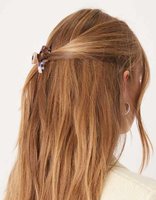 Sui Ava Lea Believe Mini Pastel Hair Claw In Purple