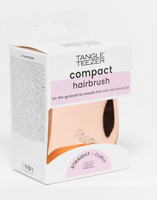 Tangle Teezer Compact Styler - Rose Gold Cream