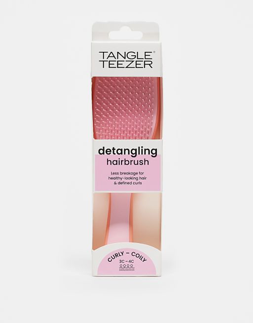 Tangle Teezer the Ultimate Detangler Naturally Curly - Mango Pink