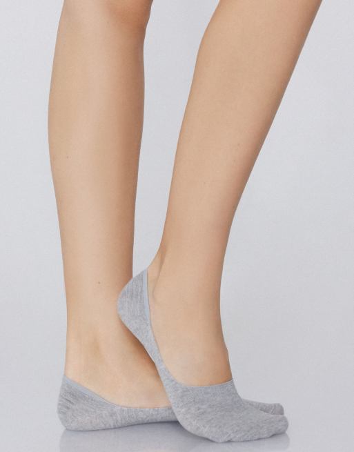Tezenis 5 Pairs Of Cotton Shoe Liners In Multicolor