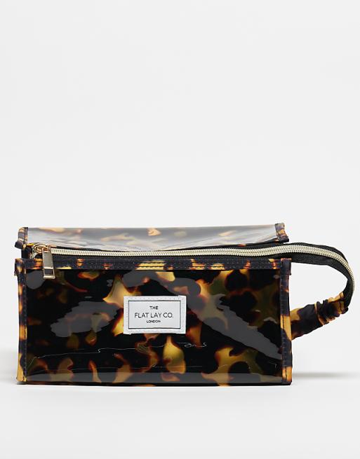 The Flat Lay Co. x ASOS EXCLUSIVE Jelly Box Bag in Tortoise Shell