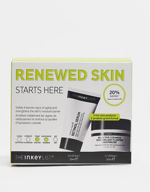 The INKEY List Renewed Skin Starts Here - 20% Saving