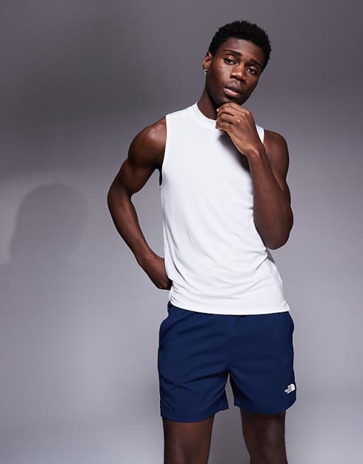 The North Face 24/7 5"" Logo Shorts In Navy