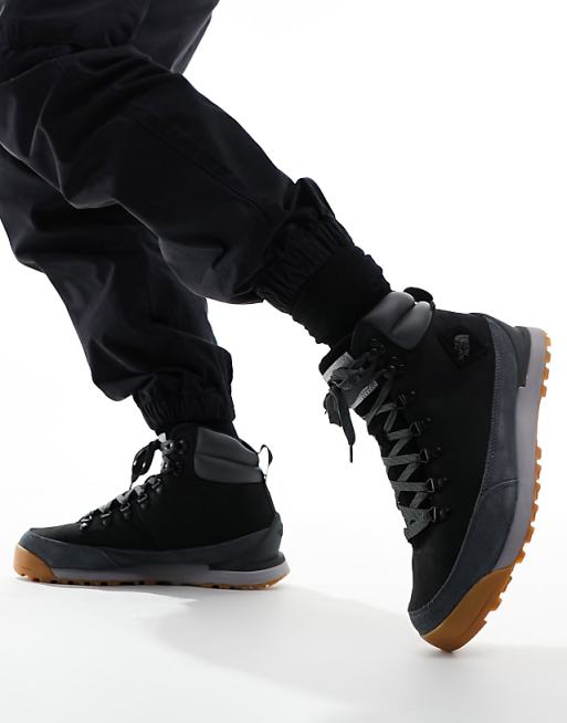 The North Face Back-To-Berkeley IV Waterproof Leather Hiking Boots In Black
