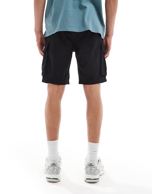 The North Face Heritage Anticline Cargo Shorts In Black