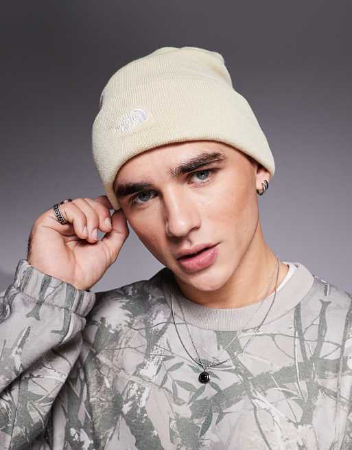 The North Face Norm Beanie In Stone