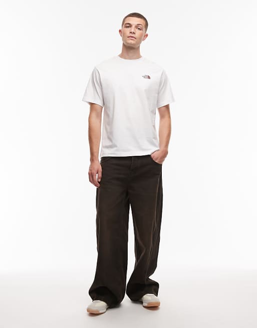 The North Face NSE Global Backprint Oversized T-shirt In White