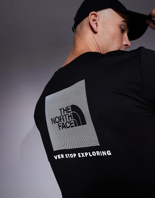 The North Face Training 24/7 Box NSE Backprint T-shirt In Black